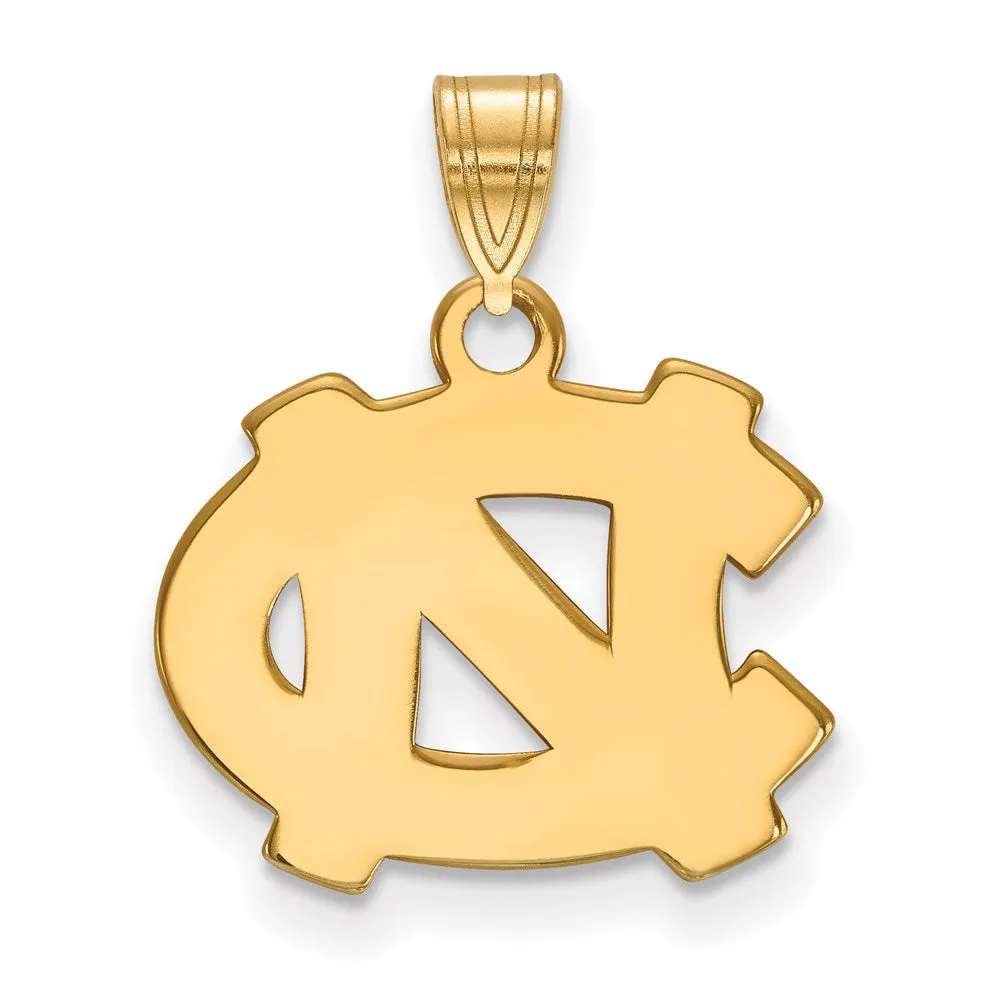 10K Yellow Gold University of North Carolina Small Pendant