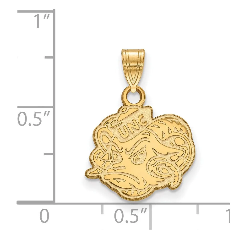 10K Yellow Gold University of North Carolina Small Pendant