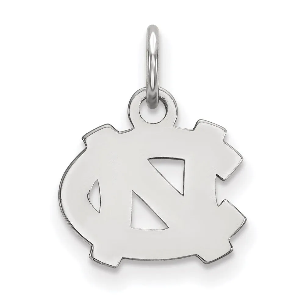14K White Gold University of North Carolina XS Pendant