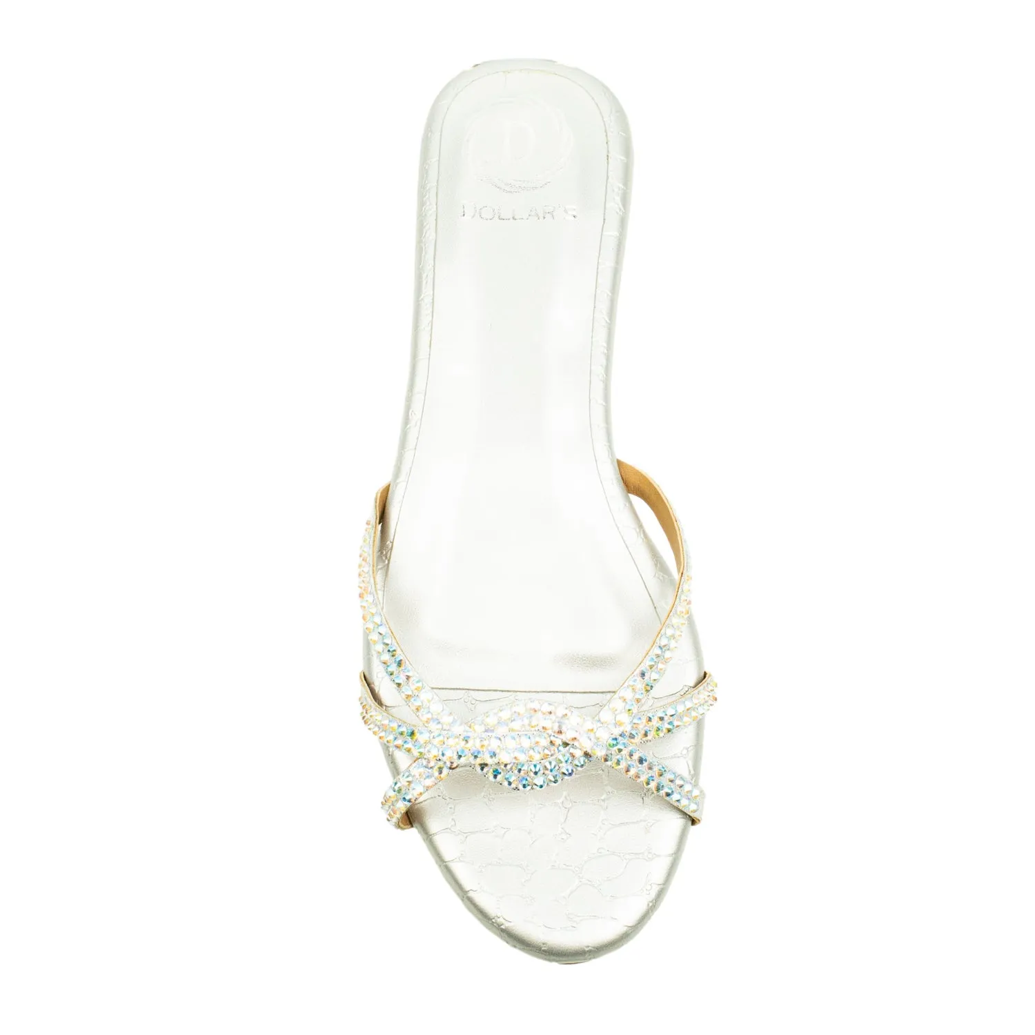 Amal Flats S132F - Glitter Silver