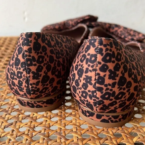 Anthropologie Cheetah Point Flats