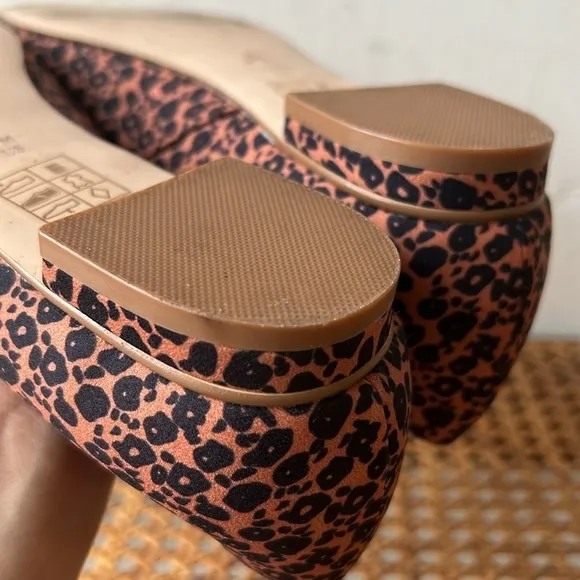 Anthropologie Cheetah Point Flats