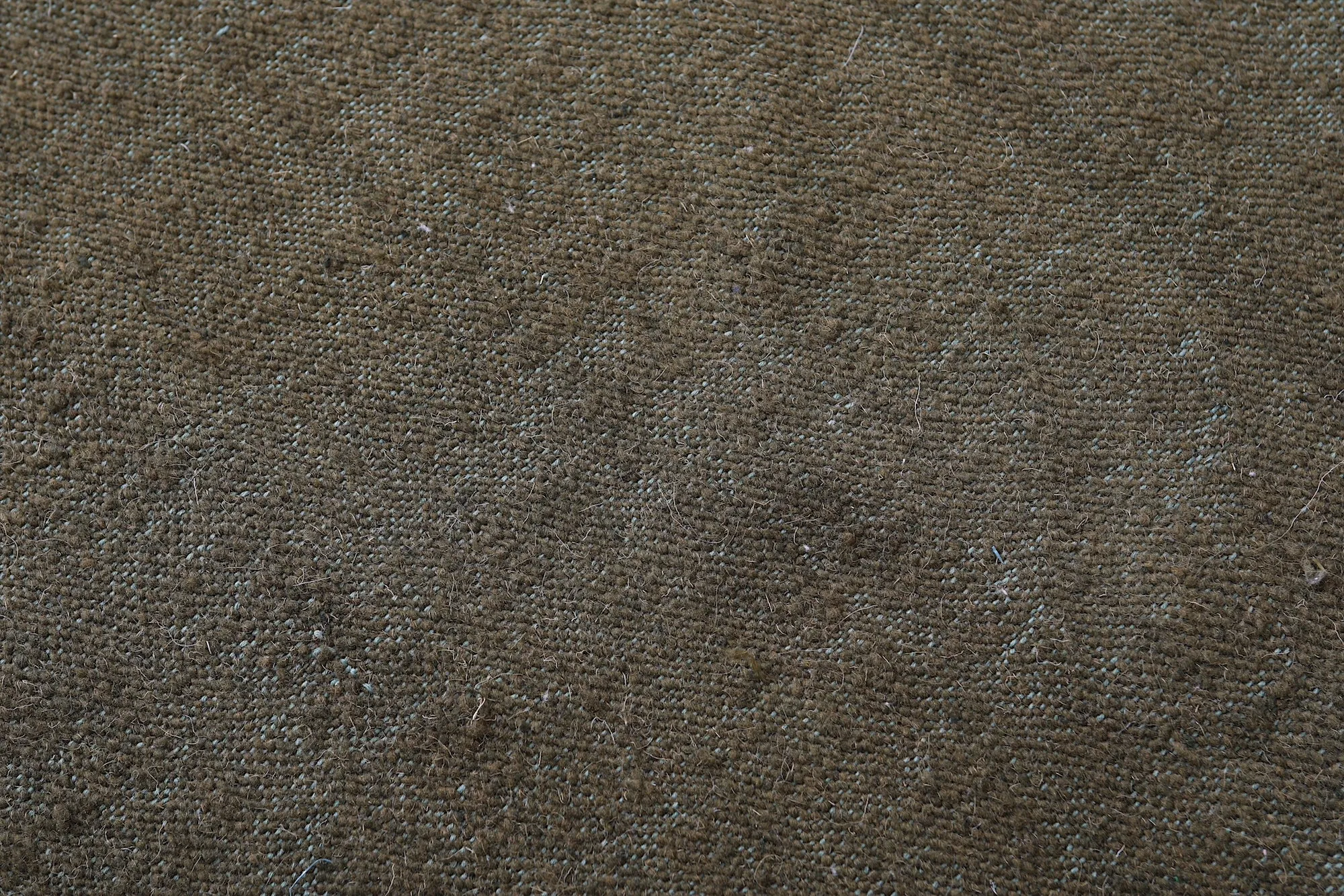 Army Green Flat Woven Moroccan rug - Berber rug - Custom Rug