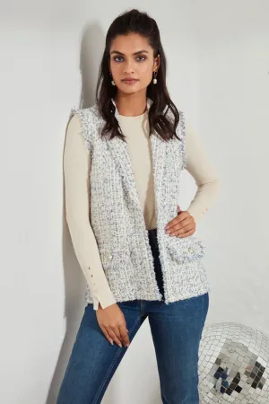 Ashen Sleeveless Jacket