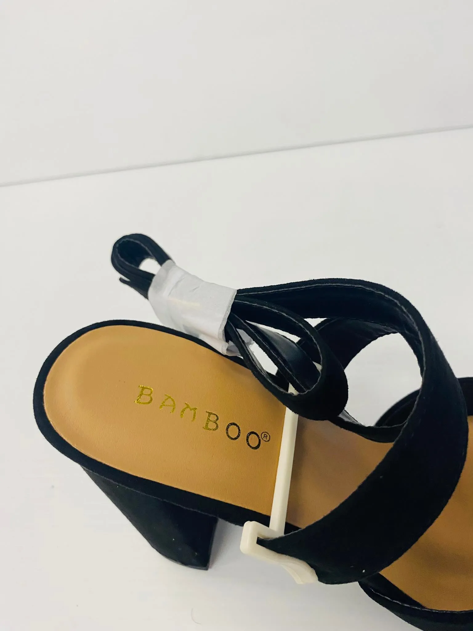 BAMBOO BELLFLOWER-51 Chunky Heels