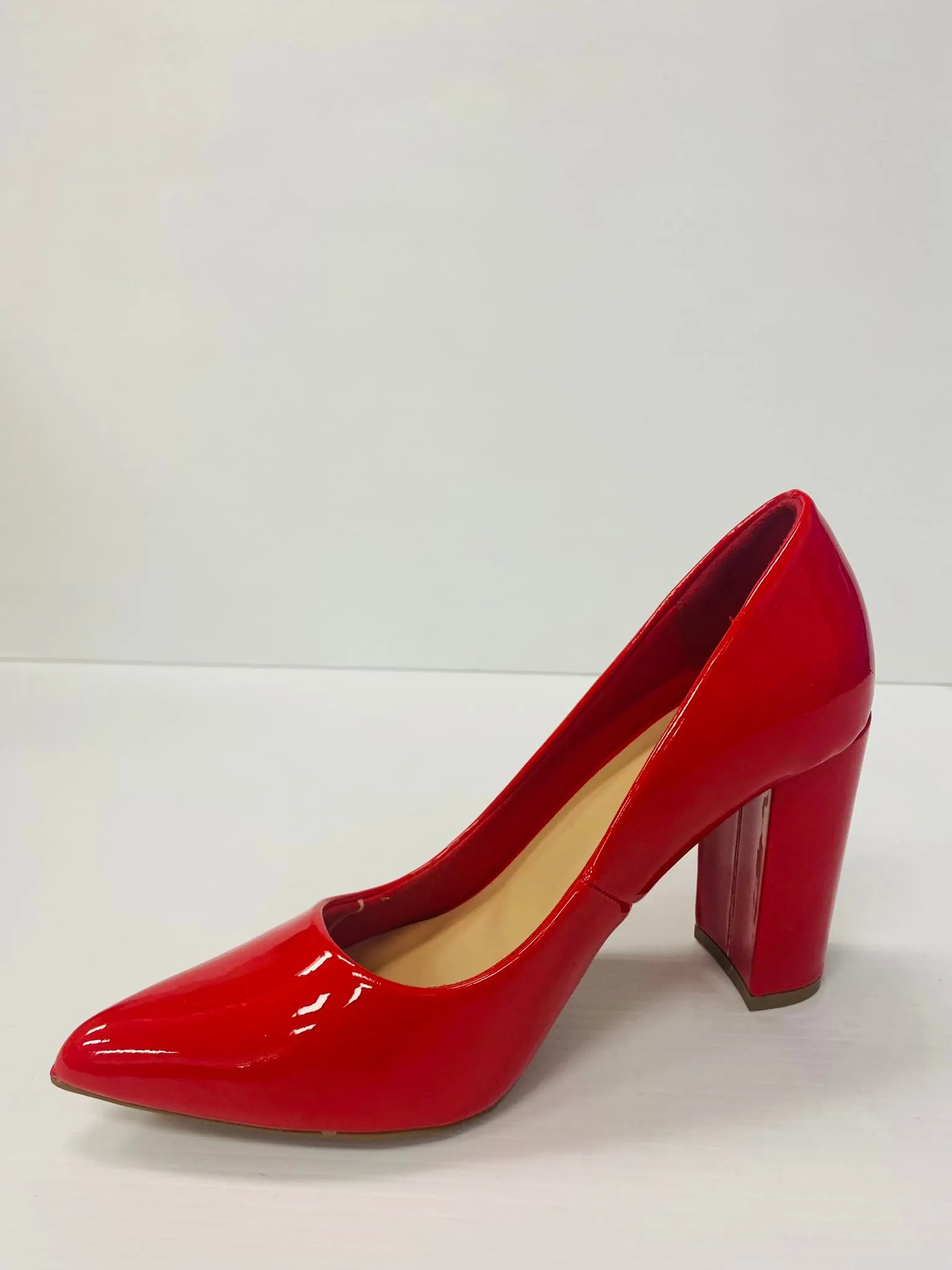 BAMBOO BELLFLOWER-81 Chunky Heels