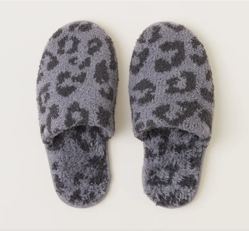 Barefoot Dreams CozyChic BITW SLIPPER GRAPHITE-CARBON Large