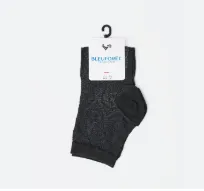 Bleuforet-Silk Lace Trainer Socks-6468