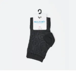 Bleuforet-Silk Lace Trainer Socks-6468