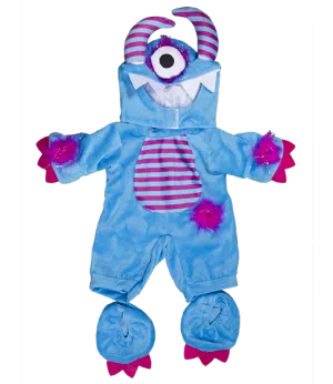 Blue Purple Monster Costume