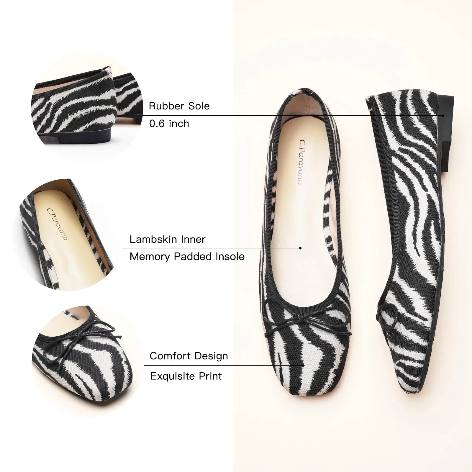 Bowknot Ballet Flats (Elena)