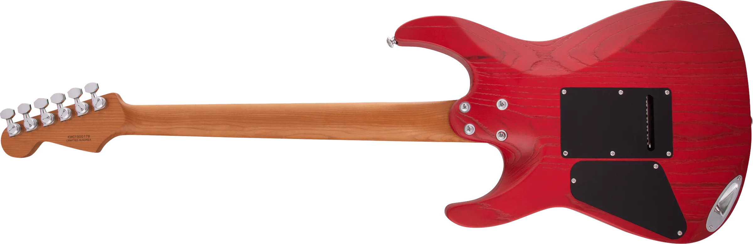 Charvel Pro-Mod DK24 HSS 2PT CM Ash, Caramelized Maple Fingerboard, Red Ash 2969413539