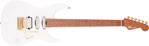 Charvel Pro-Mod DK24 HSS 2PT CM, Caramelized Maple Fingerboard, Snow White 2969413576