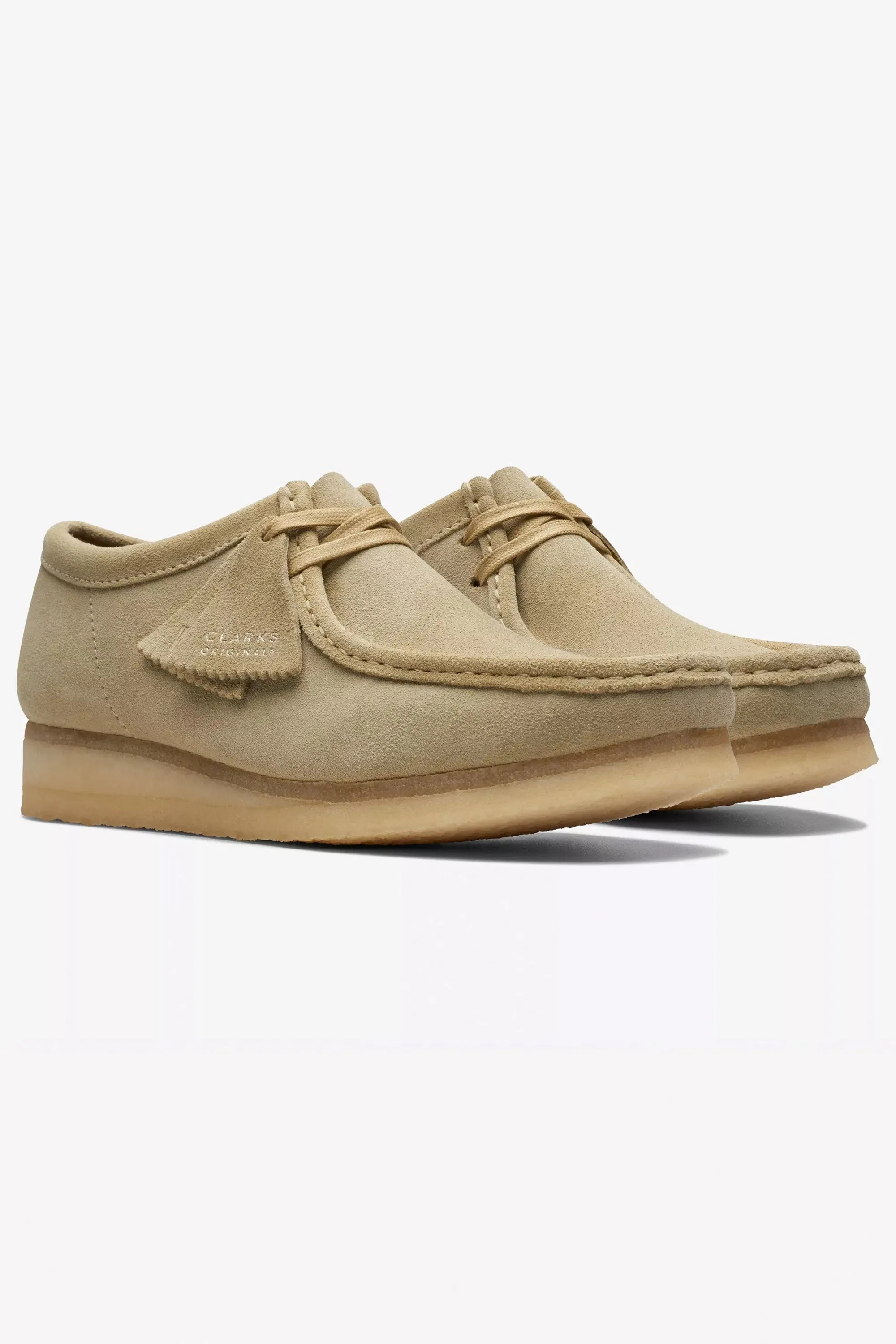 CLARKS - WALLABEE - MAPLE SUEDE - MAN
