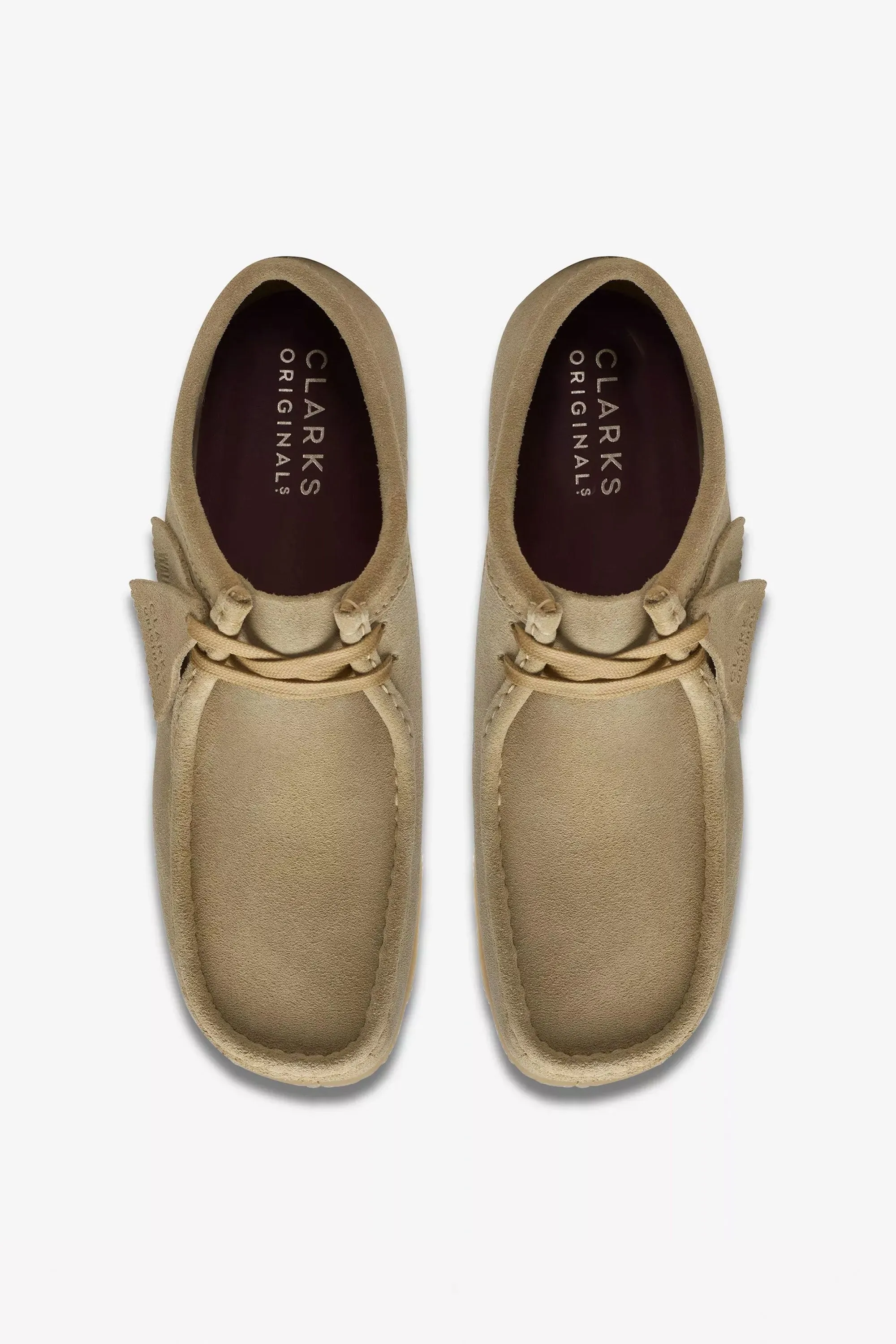 CLARKS - WALLABEE - MAPLE SUEDE - MAN
