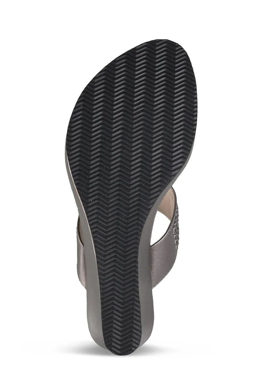 Classic High K Wedge Dark Grey