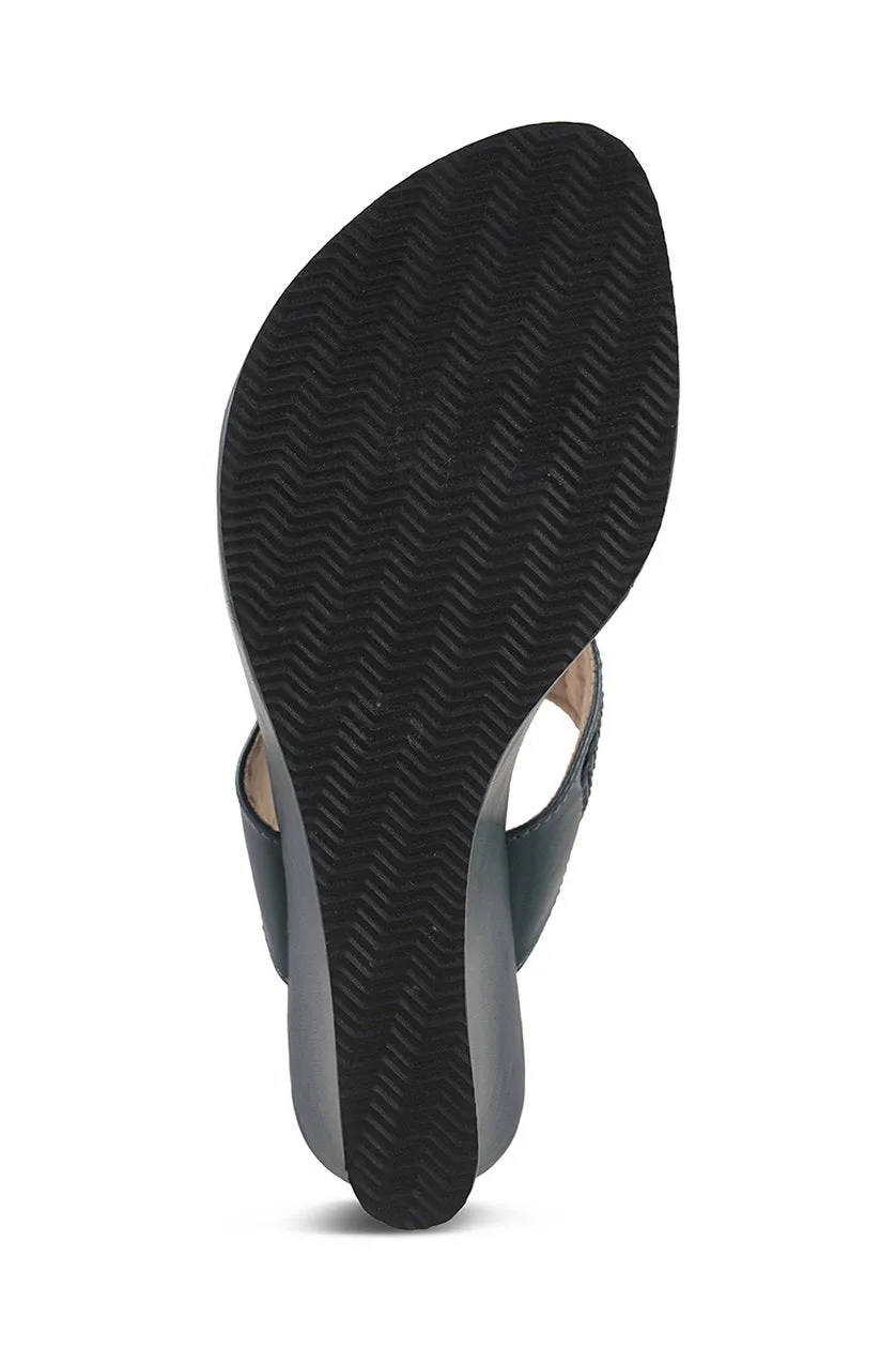 Classic High K Wedge Dark Grey