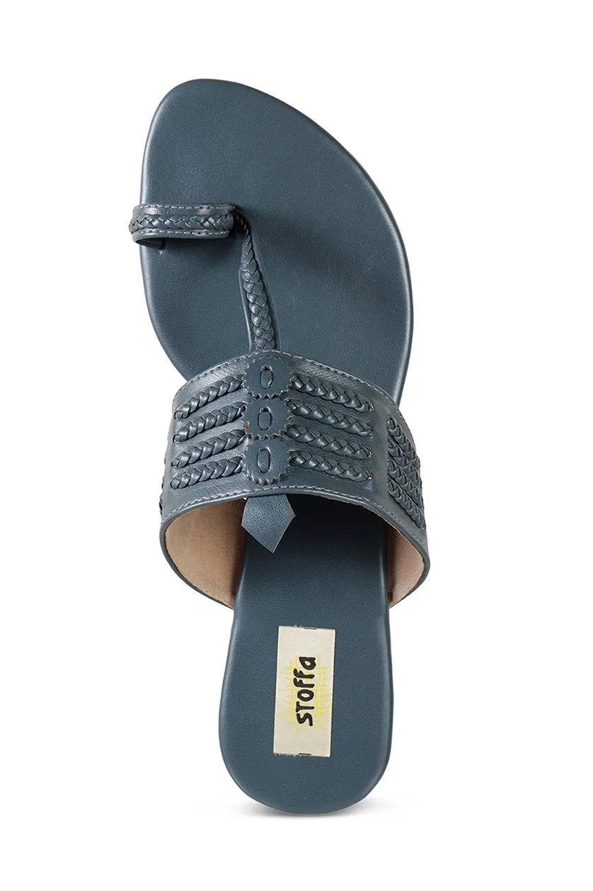 Classic High K Wedge Dark Grey