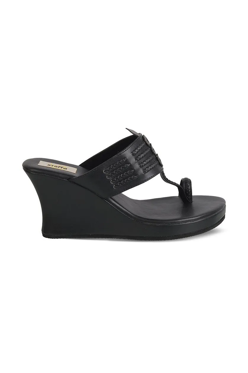 Classic High K Wedge Dark Grey