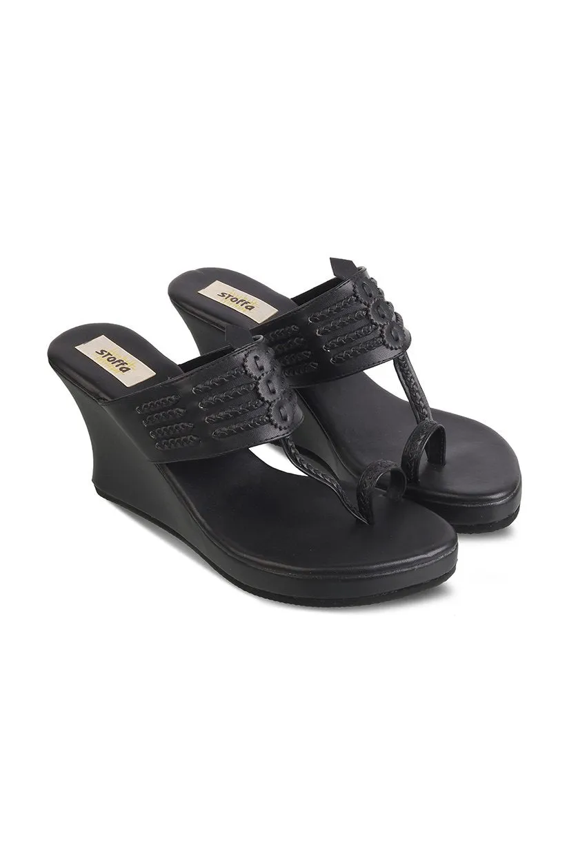 Classic High K Wedge Dark Grey