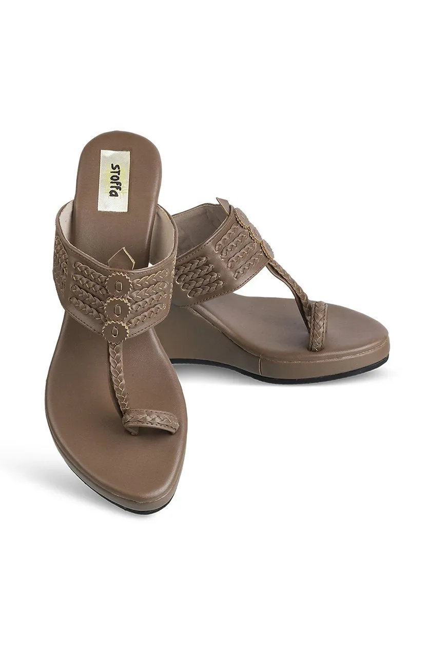 Classic High K Wedge Dark Grey