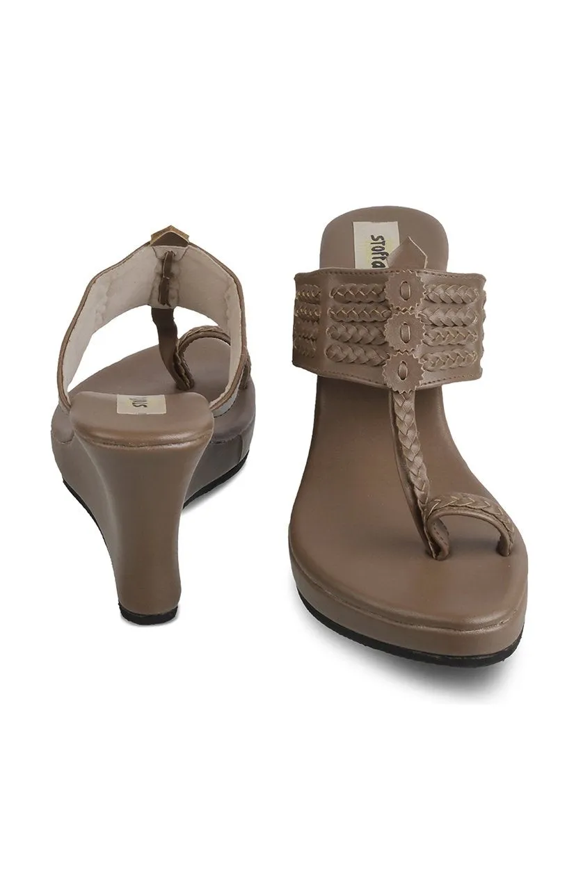 Classic High K Wedge Dark Grey