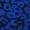Cobalt Animal Print 2 in 1 Double Frill Split Midi Dress
