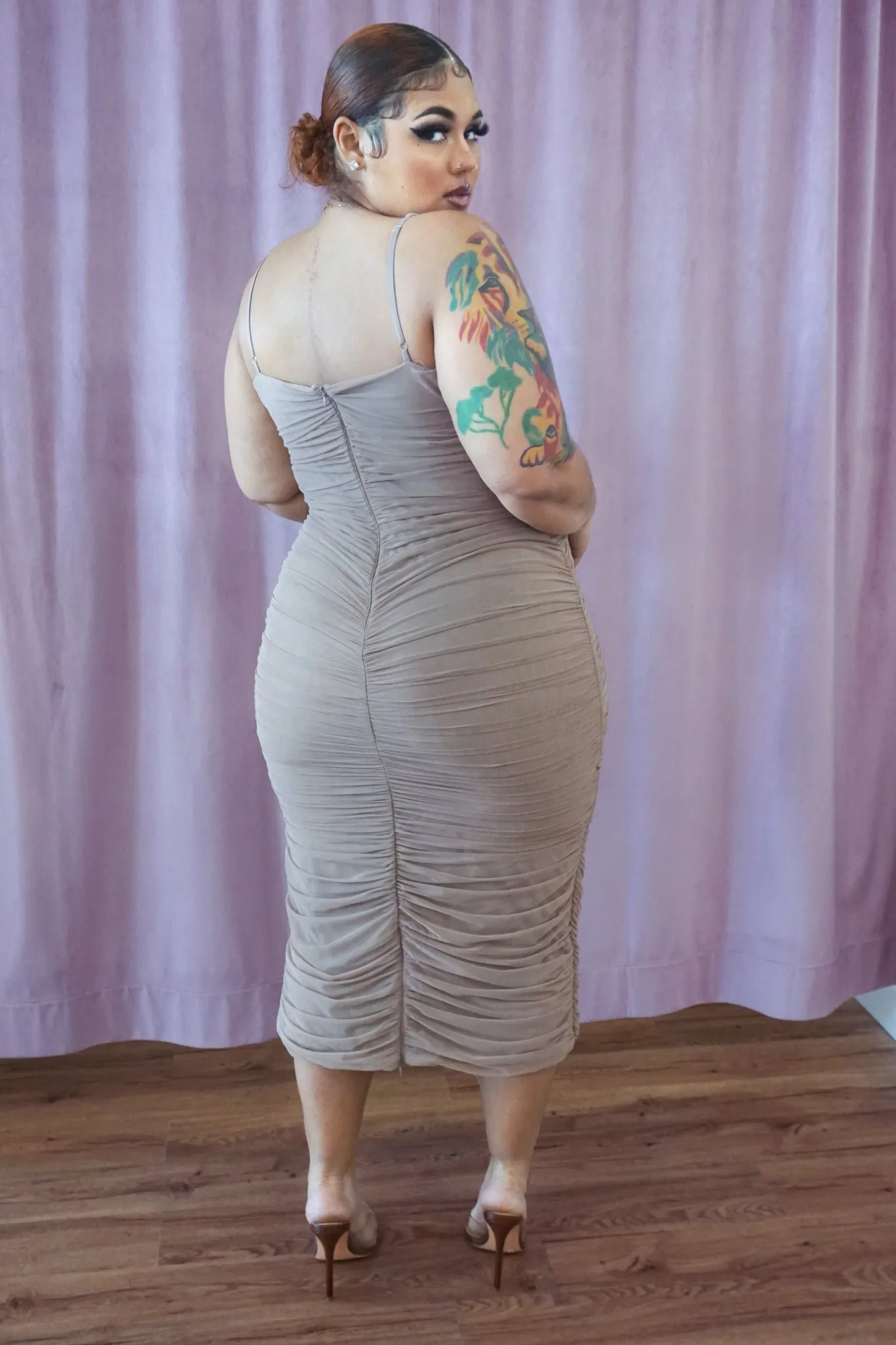 Come Alive Dress - Mocha - Final sale