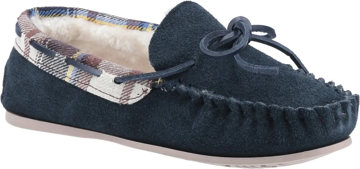 Cotswold Kilkenny Ladies Slip On Moccasin Slippers