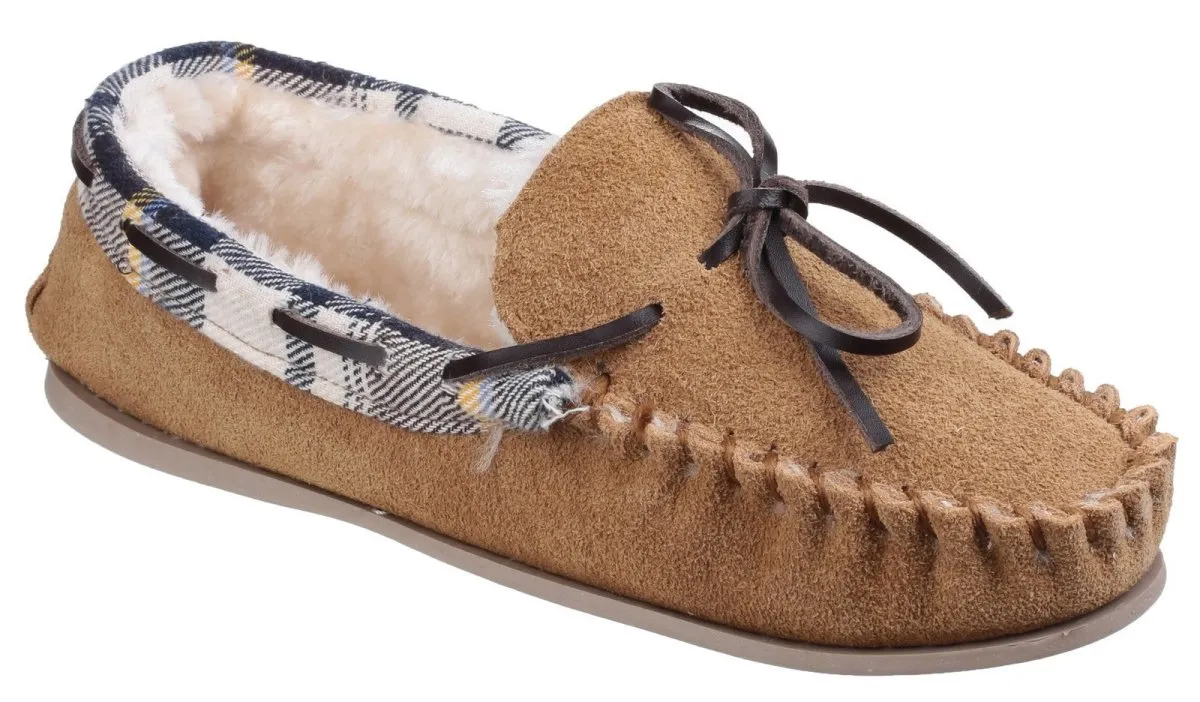 Cotswold Kilkenny Ladies Slip On Moccasin Slippers