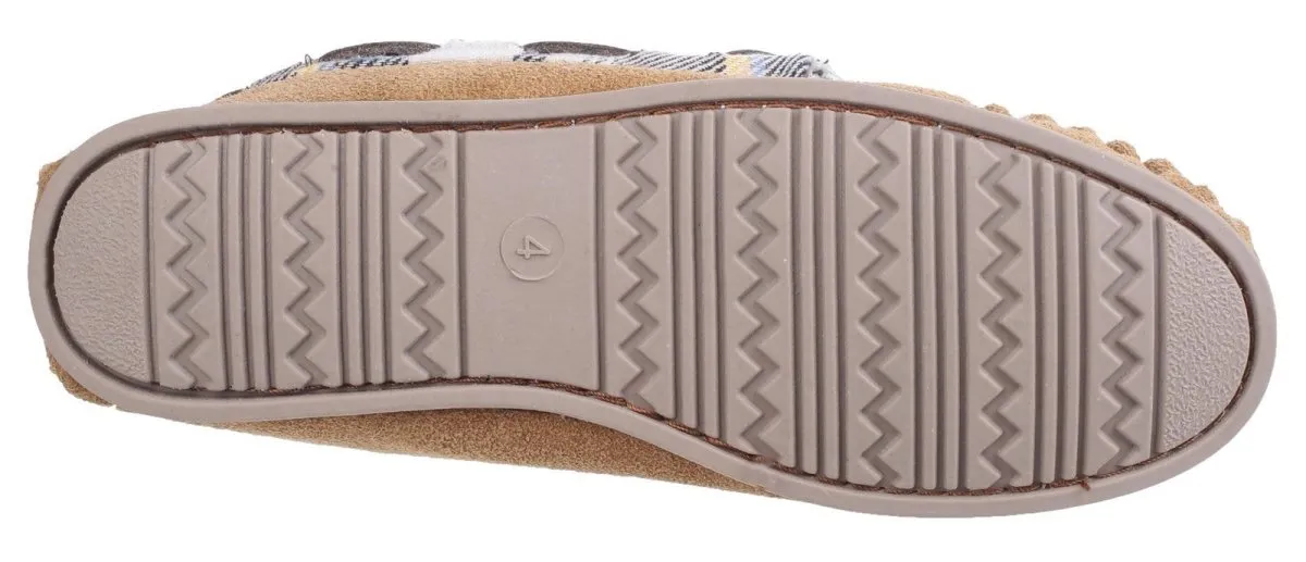 Cotswold Kilkenny Ladies Slip On Moccasin Slippers