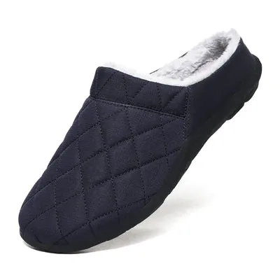 Cotton Slippers Indoor One Pedal Lazy Shoes