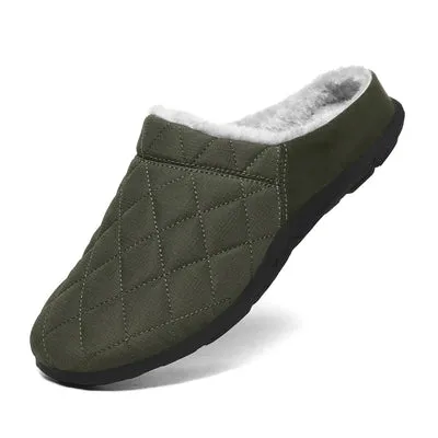 Cotton Slippers Indoor One Pedal Lazy Shoes
