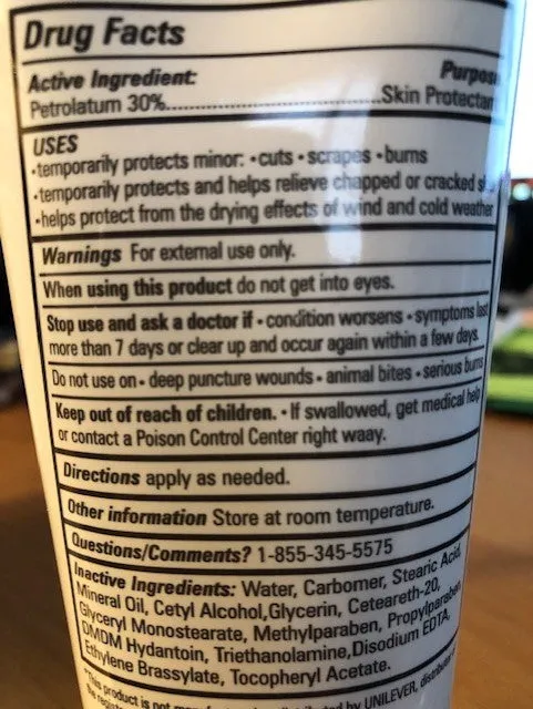 Creamy Petroleum Jelly