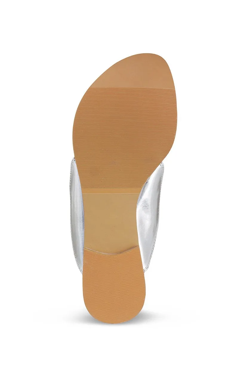 Crystal K Flats Champagne
