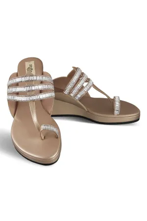Crystal low K Wedge Champagne