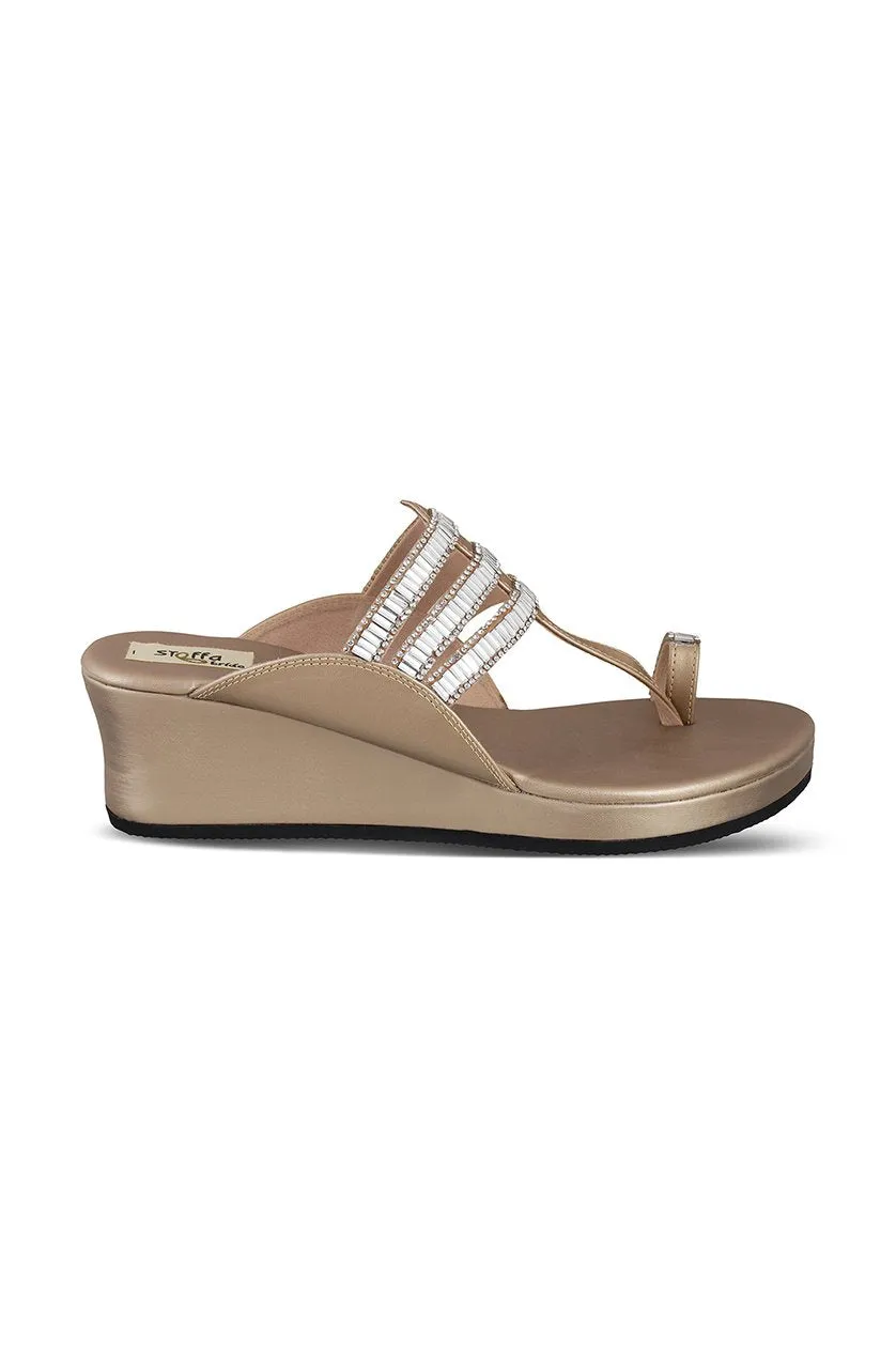 Crystal low K Wedge Champagne