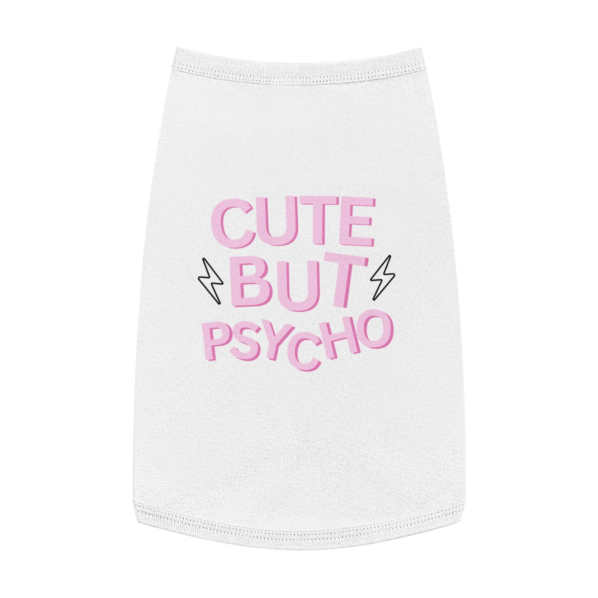 'Cute But Psycho' Pet Tank Top