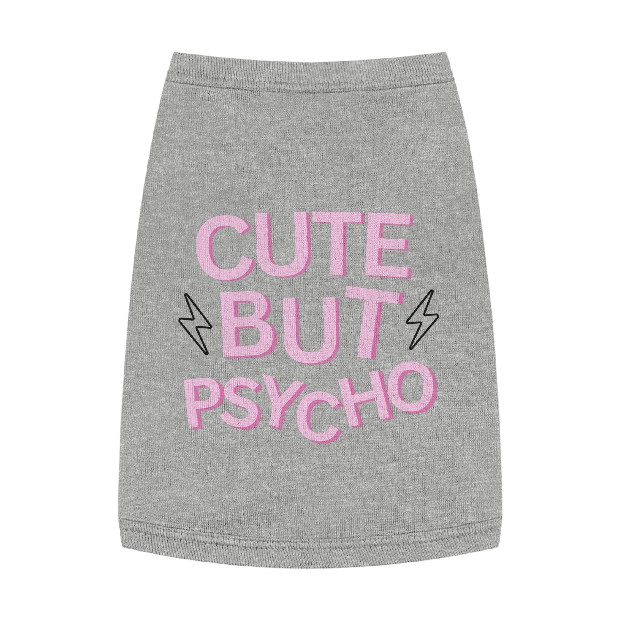 'Cute But Psycho' Pet Tank Top