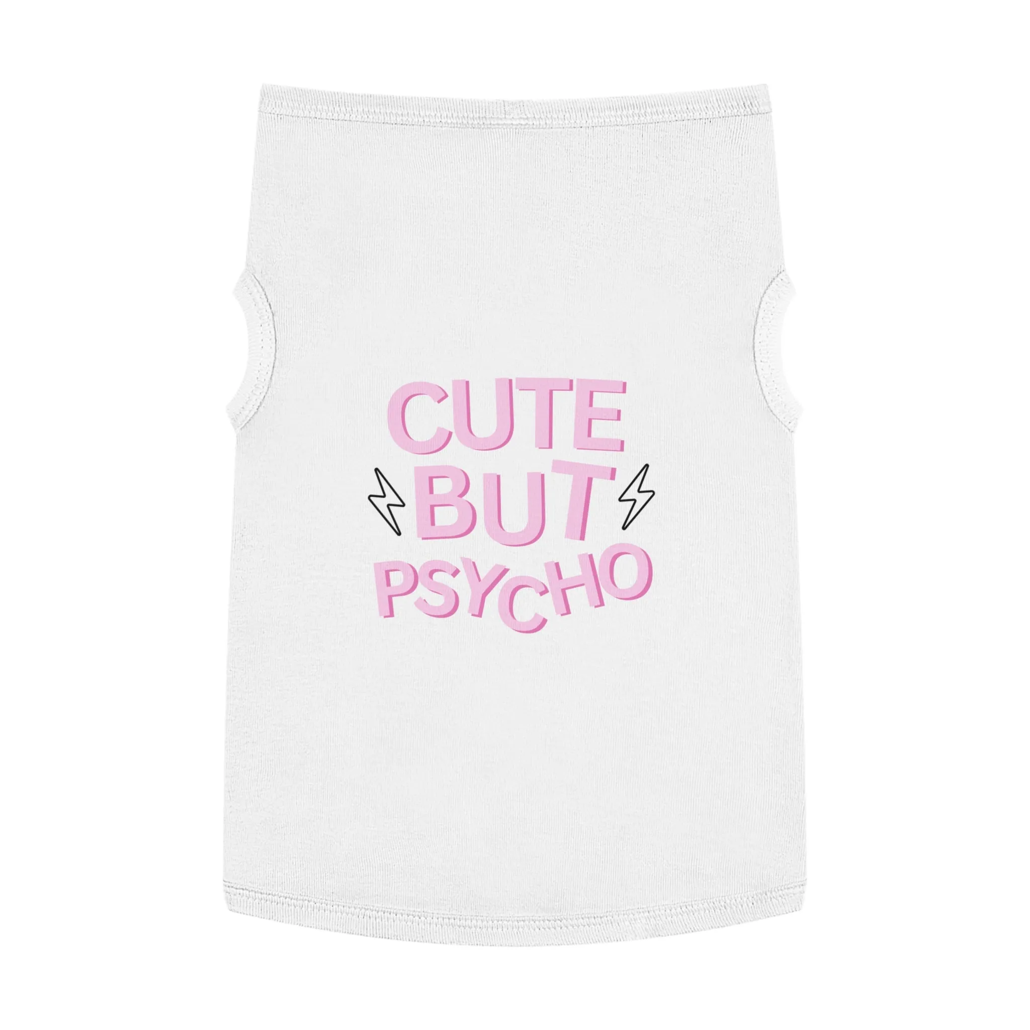 'Cute But Psycho' Pet Tank Top