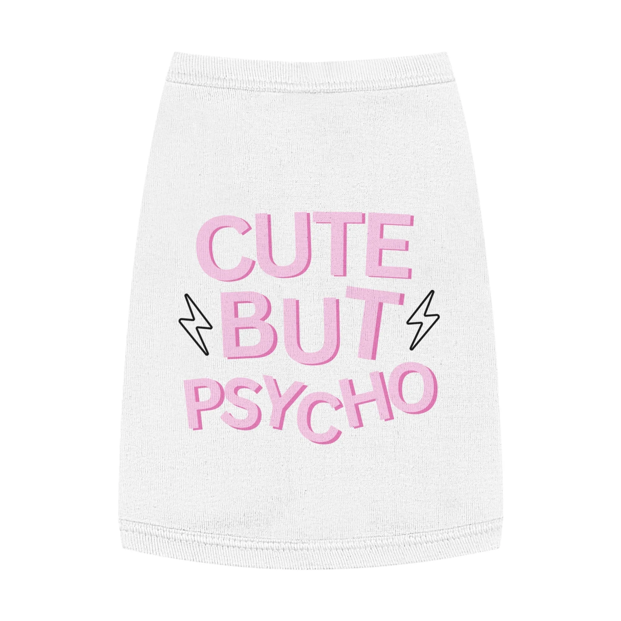 'Cute But Psycho' Pet Tank Top