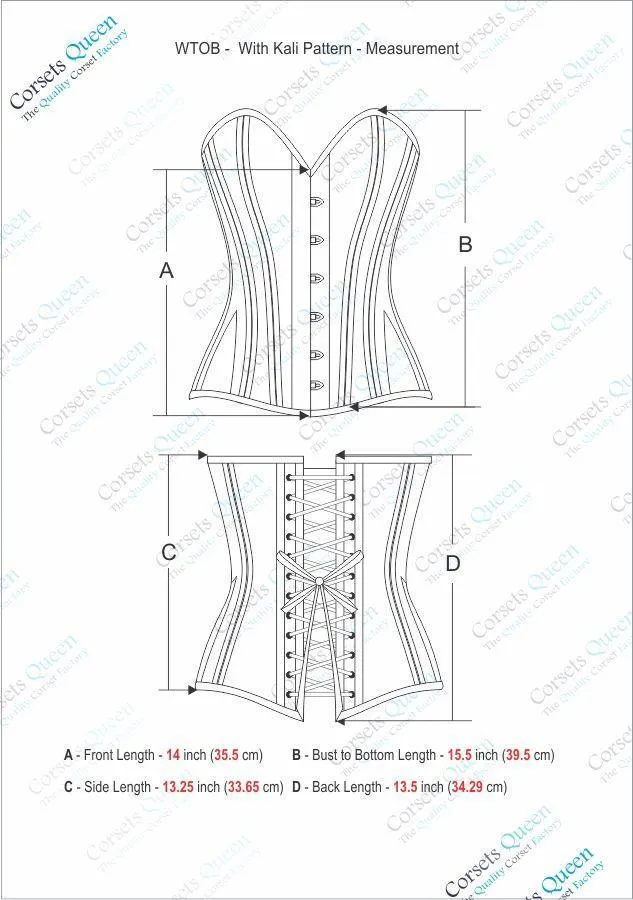 Debbie Satin Waist Training Corset