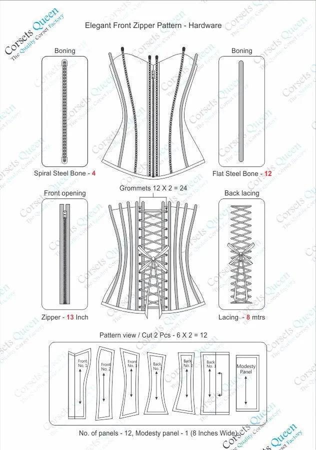 Delylah Overbust Corset
