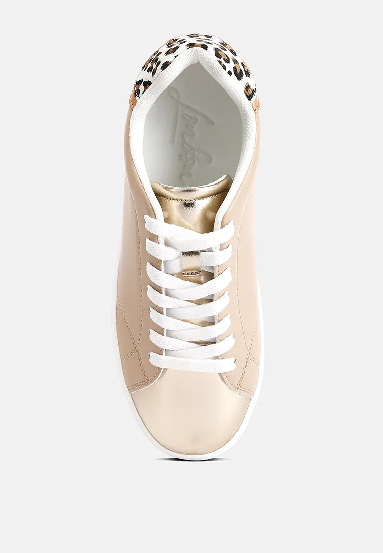 Dory Metallic Accent Sneakers By Ruw