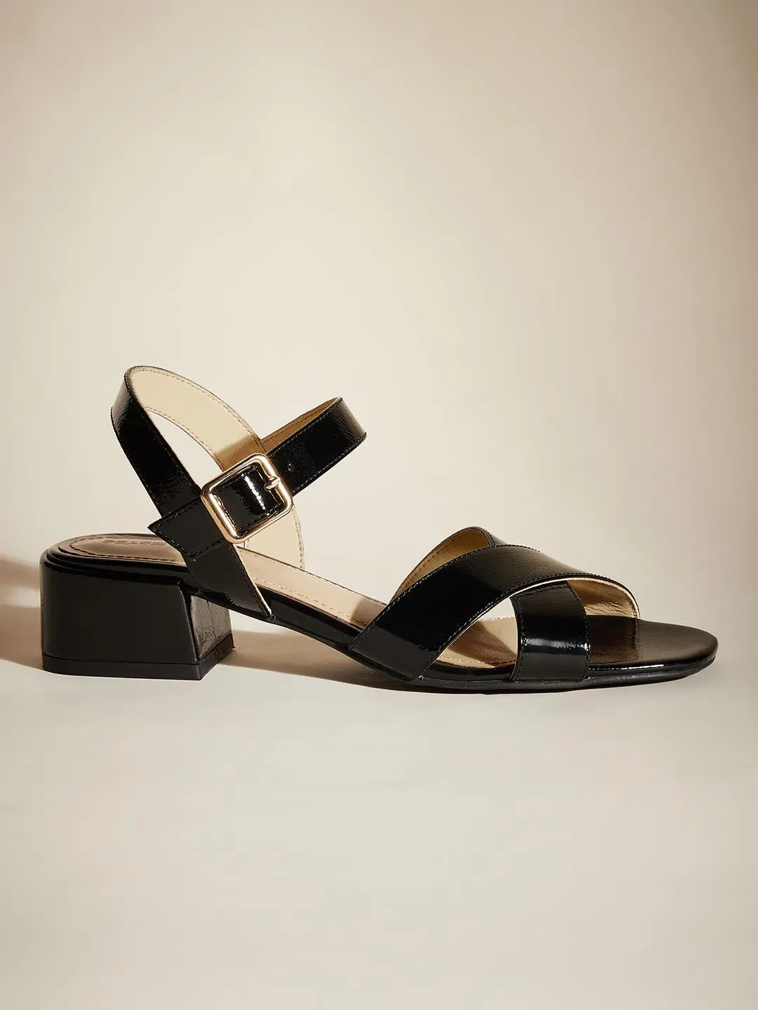 Ella Leather Heels
