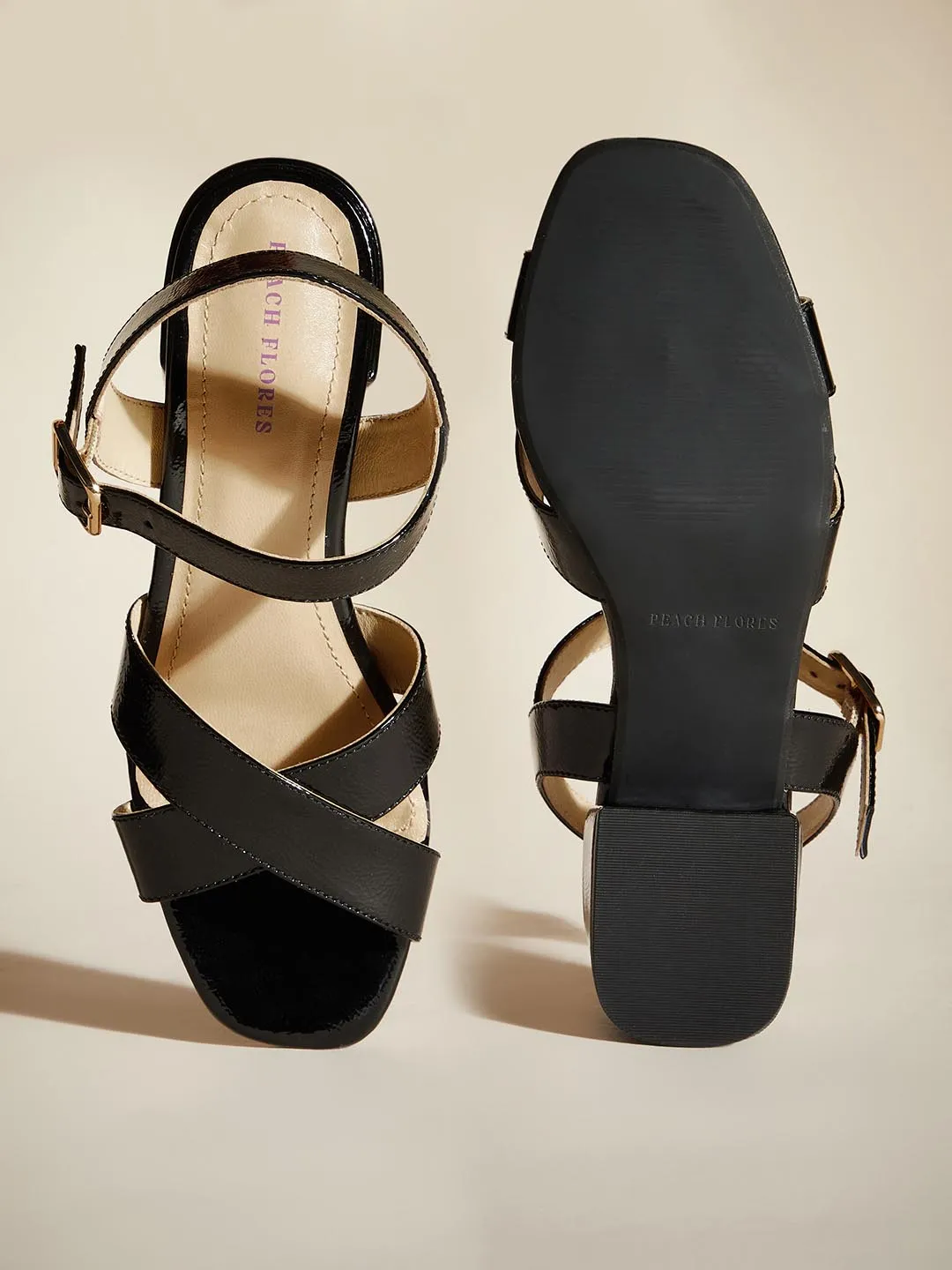 Ella Leather Heels