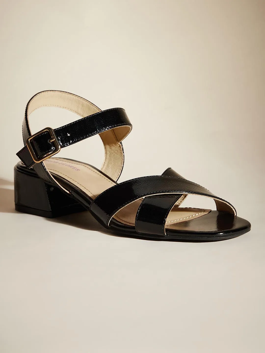 Ella Leather Heels