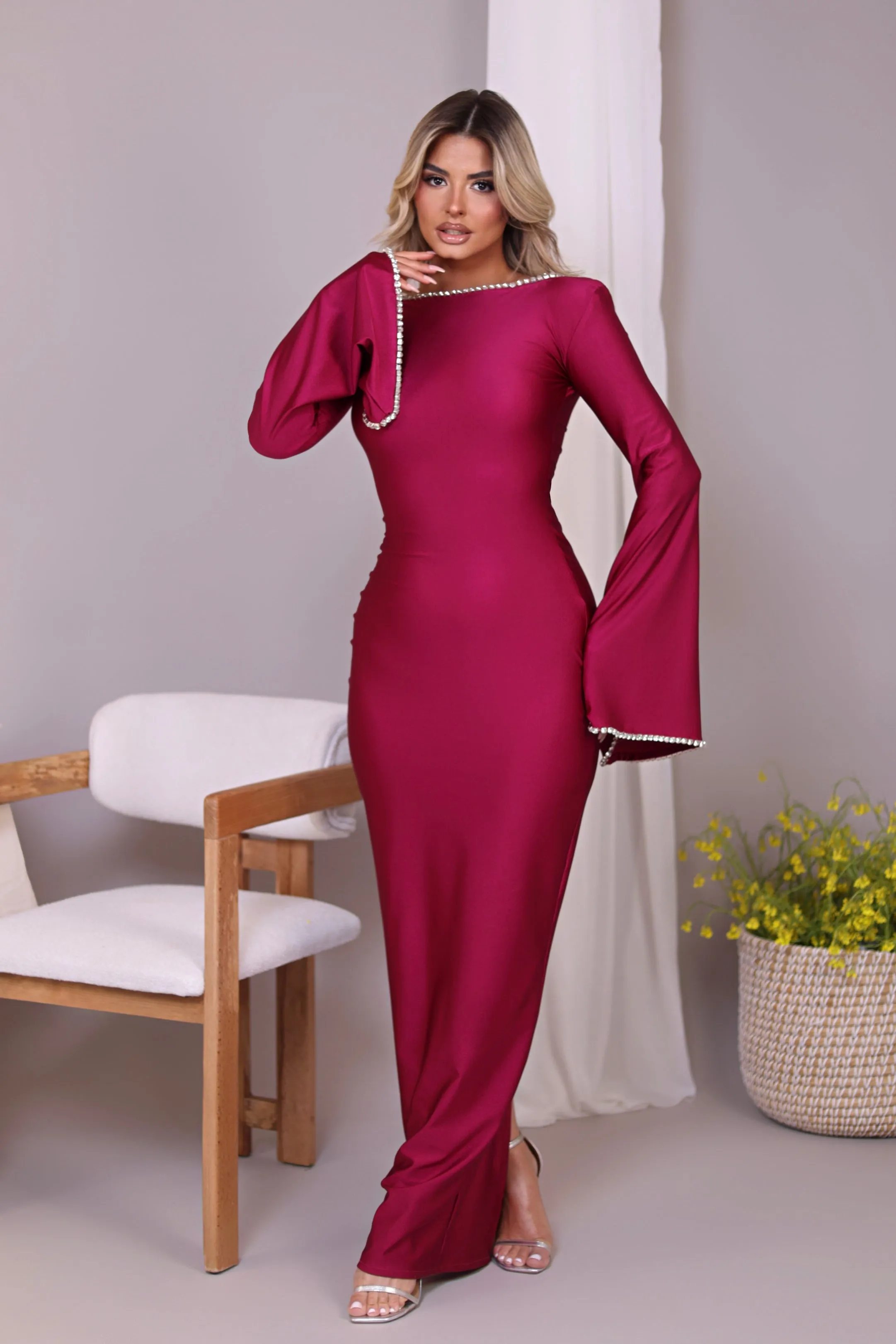 Ellis Berry Dress