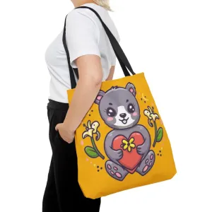 Fall in Love with the Cute Teddy Bear Tote Bag