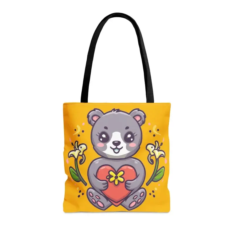 Fall in Love with the Cute Teddy Bear Tote Bag